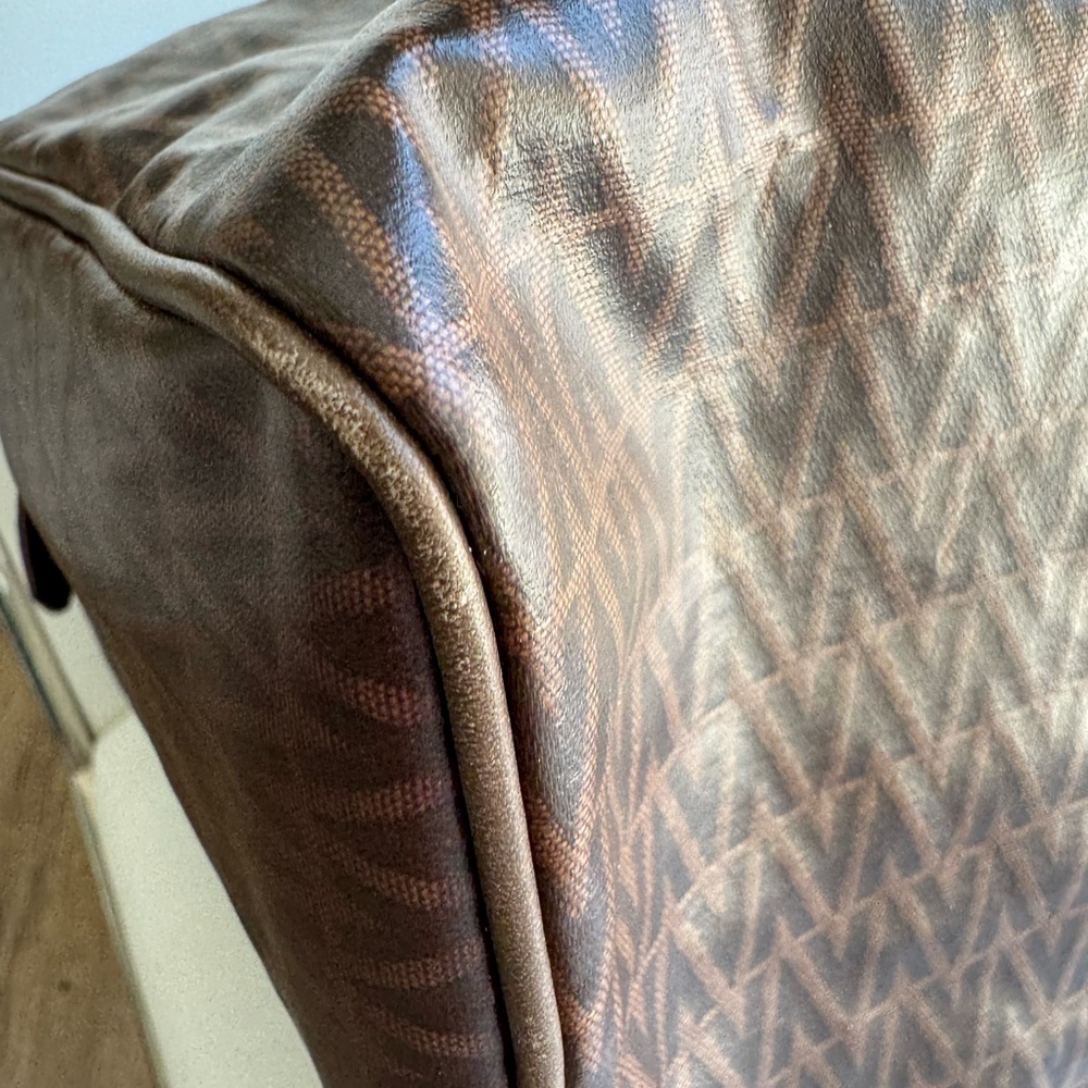 Authentic Mario Valentino Monogram Handbag Very Good Preloved Condition - Picture 7 of 14